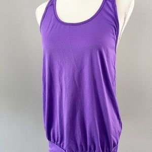 Champions G9 Women's Medium Purple DuoDry Racerback Yoga Workout Tank Top